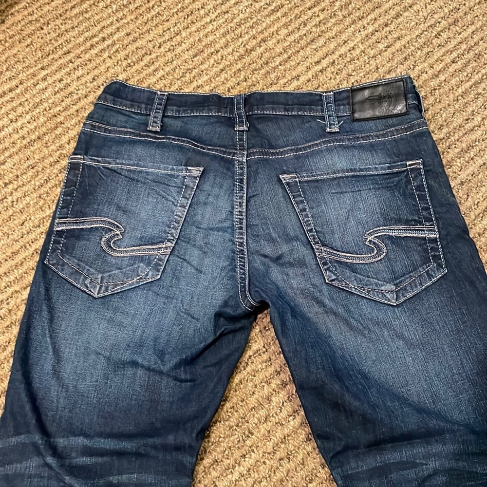 Men’s Silver Jeans